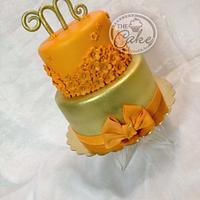 Orange and gold Orange and gold
