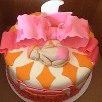 Baby shower cake