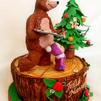 Dulce Navidad - Masha y el oso