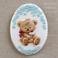 Cookie Bear in Forget-Me