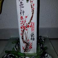 Ikebana with Gumpaste