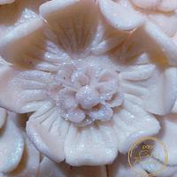 Cakerbuddies Pottery theme collab: Aqua Flor