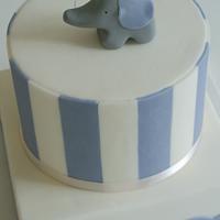 Cake with elephant :)