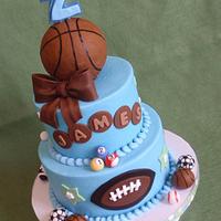 Sports cake