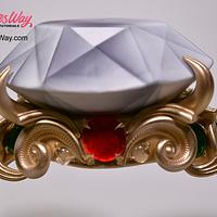 3D Diamond Ring Cake