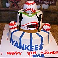 Baseball Cake 