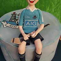 Joseph - Dublin GAA Hurling Birthday Cake
