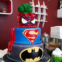 Super Hero Cake