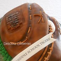 Softball Glove Cake
