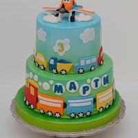 Transport cake 
