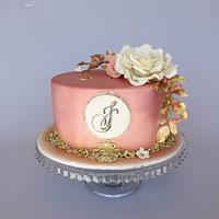 Elegant birthday cake Elegant birthday cake