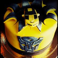 Transformers cake - Bumblebee