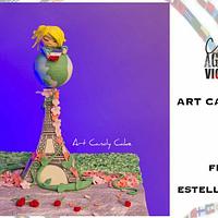 Cakes against violence collaboration - Art Candy Cake