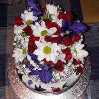 Folklore wedding cake 