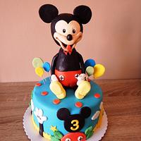 Mickey Clubhouse Cake 