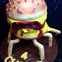 Burger Spider Cake Cloudy with Chance Meatballs 2