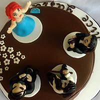 'Turkish musicians' Birthday cake