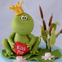 Who will kiss the frog???