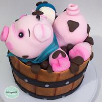 Torta Cerdito - Piggy Cake