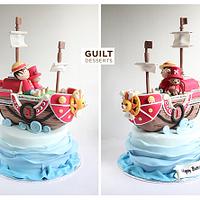 One Piece Ship Cake