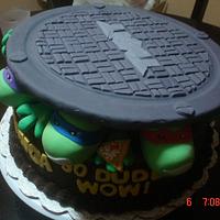 TMNT Cake