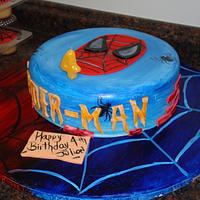 Spiderman Cake & Cupcakes