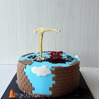 Building cake