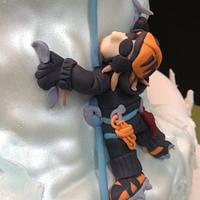 Ice Climber Wedding Cake