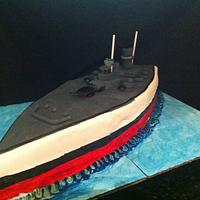 Battle ship cake