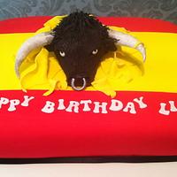 Spanish Bull Cake