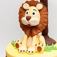Jungle Themed Cake
