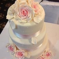 My Peggy Porschen wedding cake