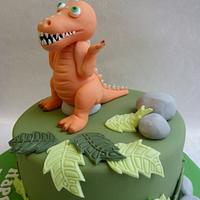 Baby Dino cake