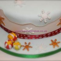 Christmas Cake for the Sisters of Our Lady of the Missions Kent