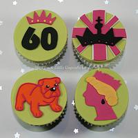 Alternative Diamond Jubilee Cupcakes