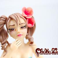Bikini Modeling Chocolate Doll