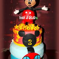 Disney topolino cake