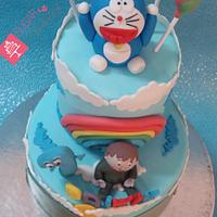 Baby Daiwik's First Birthday Cake