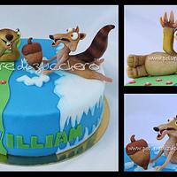 cake Ice Age: sid and scrat
