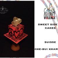 Peace Love Happiness - Cakes Against Violence