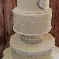 Wedding cake for princess
