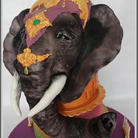 Indian Elephant Cake