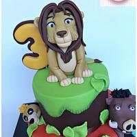 LION KING CAKE 