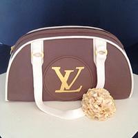 Louis Vuitton handbag my Nemesis cake