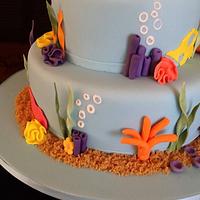 Princess Ariel cake....