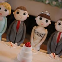 Top Table Wedding Cake