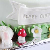 Easter/Bunny Birthday Cake