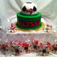 Soccer Cake & Cookies
