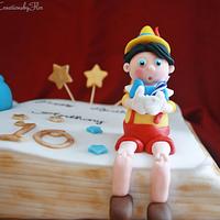 Jiminy Cricket/Pinocchio Cake