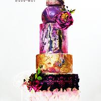 Wedding Cake Design By Purbaja B Chakraborty